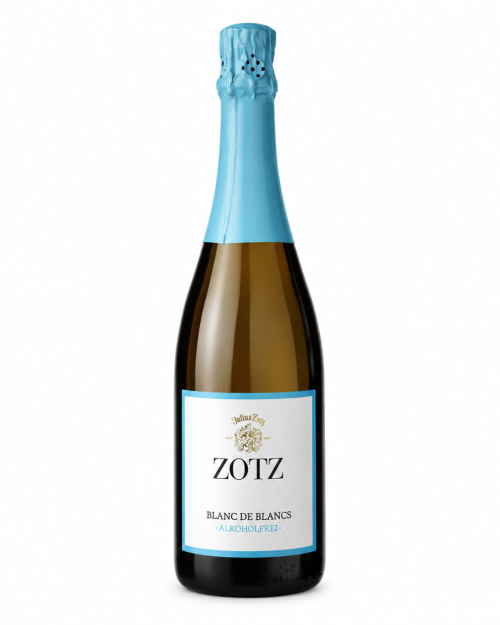 Zotz Zero Blanc de Blancs, alcoholvrije mousserende wijn